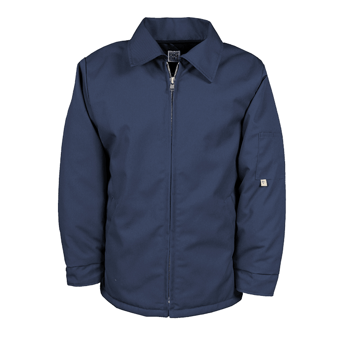 Navy Lined Work Coat