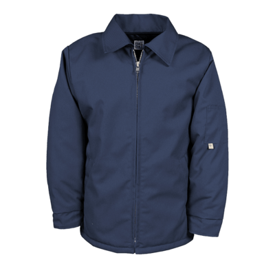 Navy Lined Work Coat