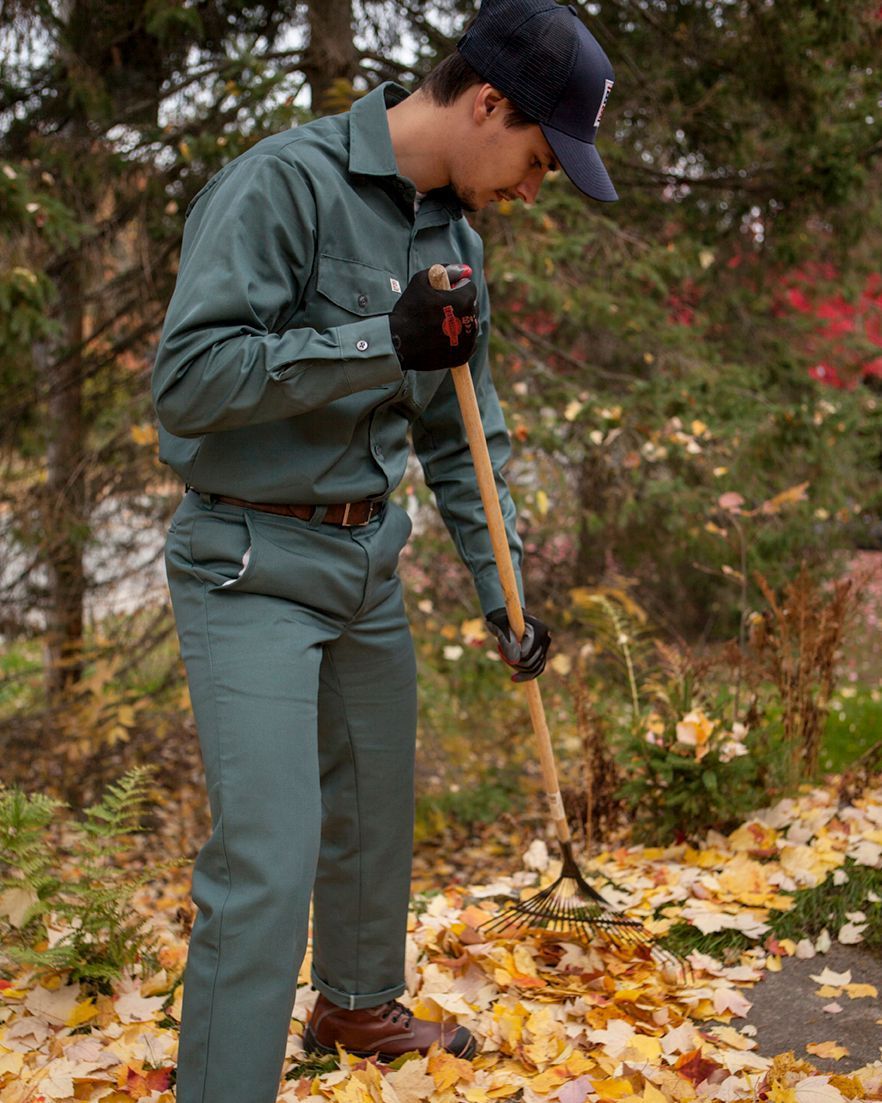 Long-Sleeve Snap Front Work Shirt