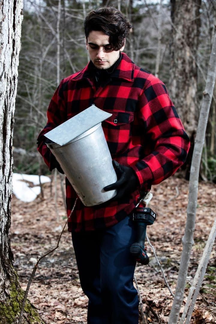 Plaid Wool Jacket