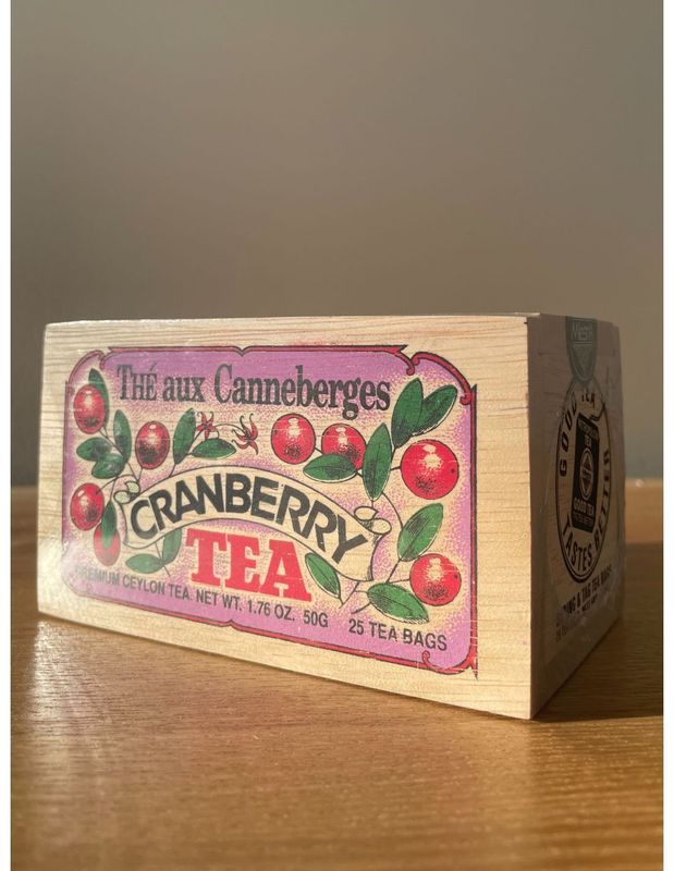 THÉ NOIR AUX CANNEBERGES