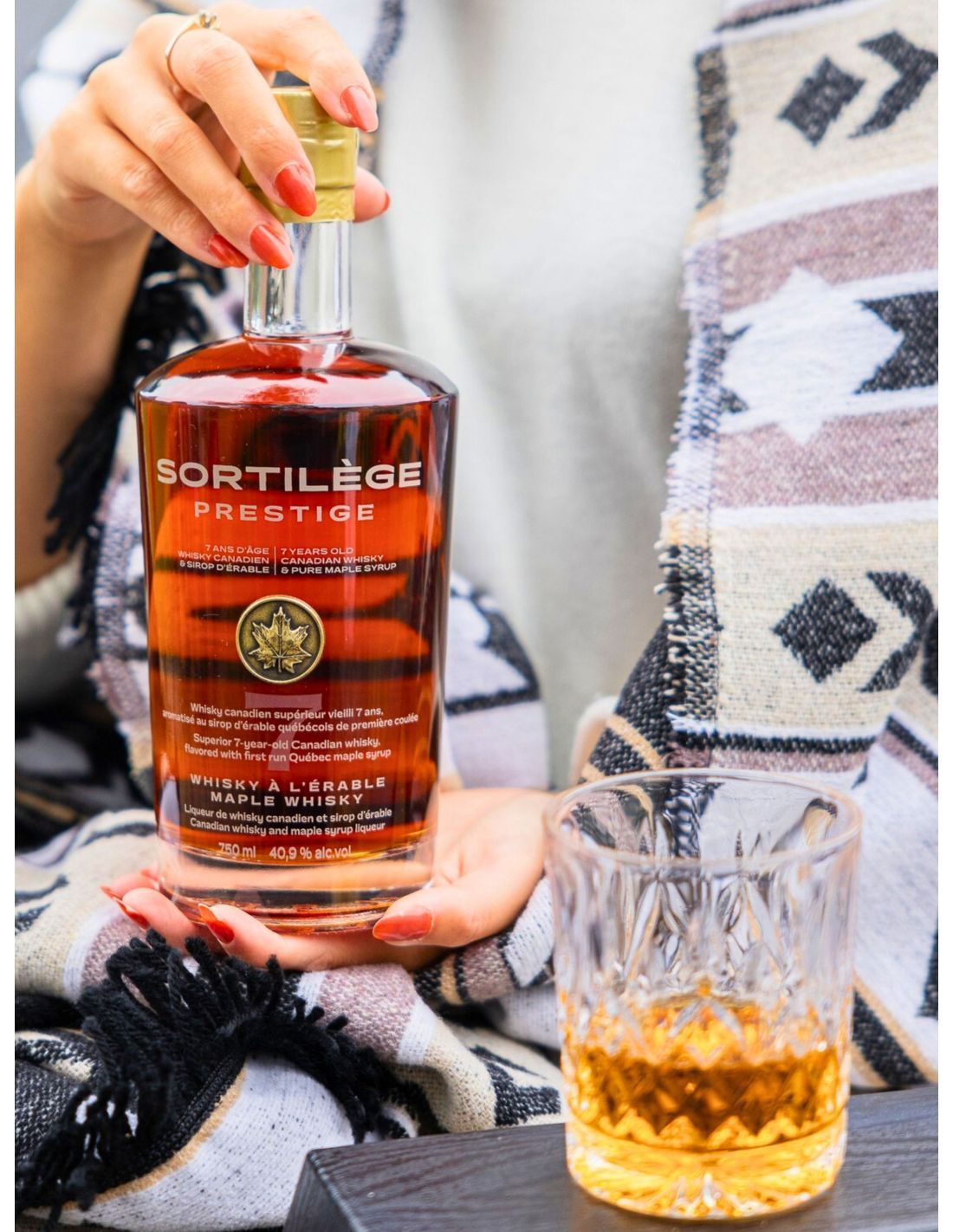 WHISKY PRESTIGE -SORTILEGE 7 ans d'âge -