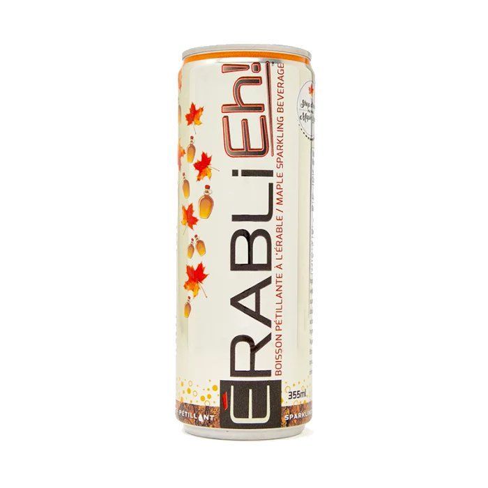 ERABLI EH! Boisson Gazeuse à l'ÉRABLE 355ML