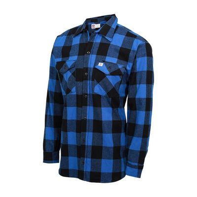 Chemise Homme Buffalo En Flanelle - Taille XL (coupe Slim) - Motif à Carreaux Multicolore - Occasion Très Bon état