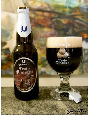 BIERE UNIBROUE TROIS PISTOLES 341ml