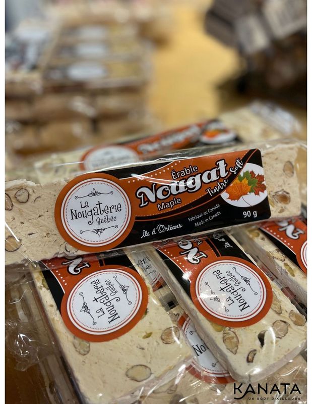 NOUGAT TENDRE À L'ÉRABLE