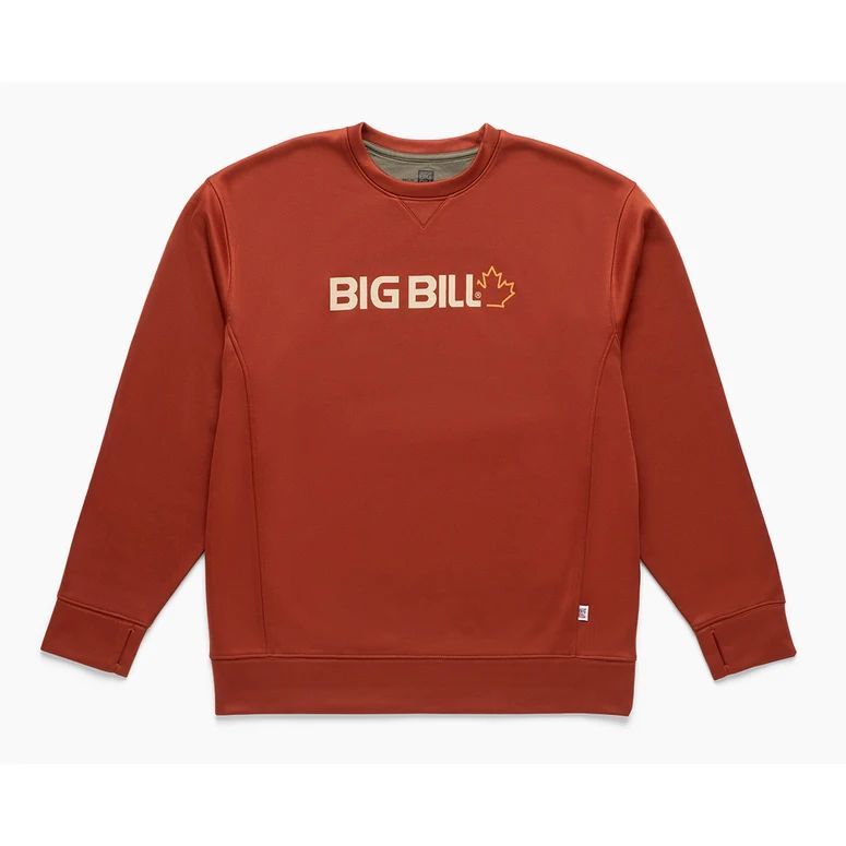 Sweat  en Polaire Technique Couleur Brique