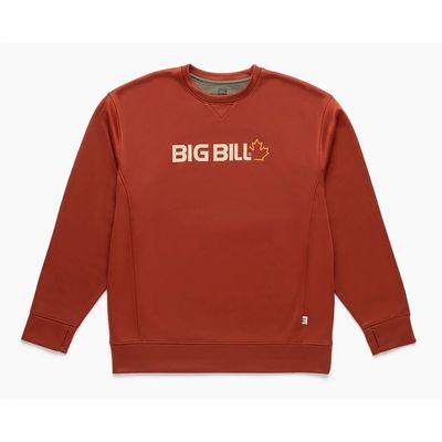 Sweat  en Polaire Technique Couleur Brique Sweat  en Polaire Technique Couleur Brique