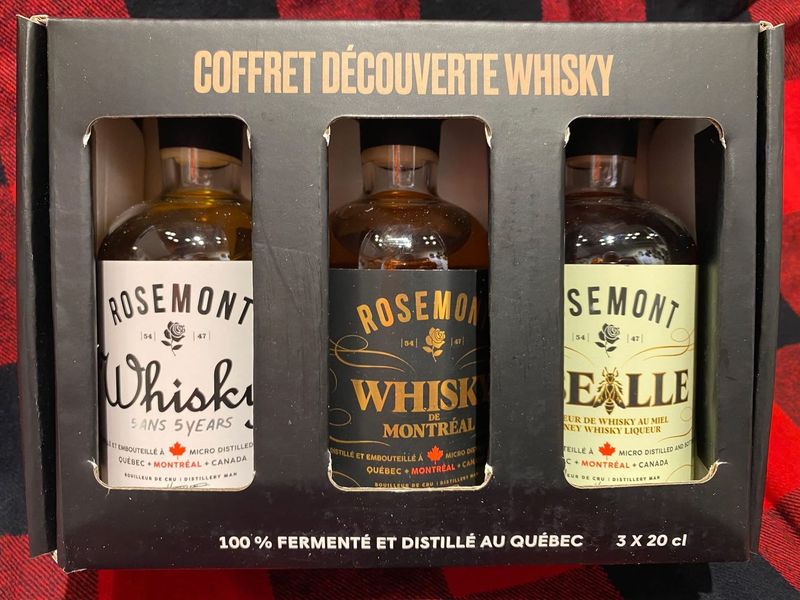 Coffret Découverte de 3 Whisky ROSEMONT
