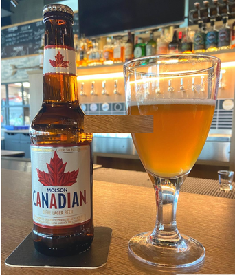 BIÈRE MOLSON CANADIAN LAGER 330ml BIÈRE MOLSON CANADIAN LAGER 330ml