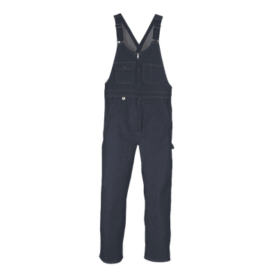 Denim Bib Overall With Zip Front Closure