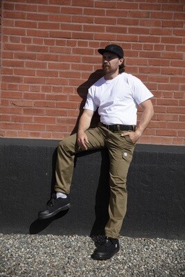 PANTALON BIG FLEX VERT OLIVE