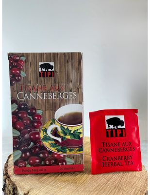 TISANE AUX CANNEBERGES -TIPI - TISANE AUX CANNEBERGES -TIPI -