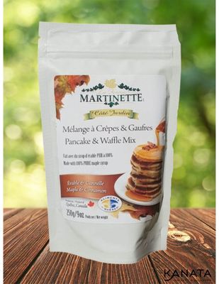 MÉLANGES À PANCAKES ÉRABLE CANNELLE 250grs MÉLANGES À PANCAKES ÉRABLE CANNELLE 250grs