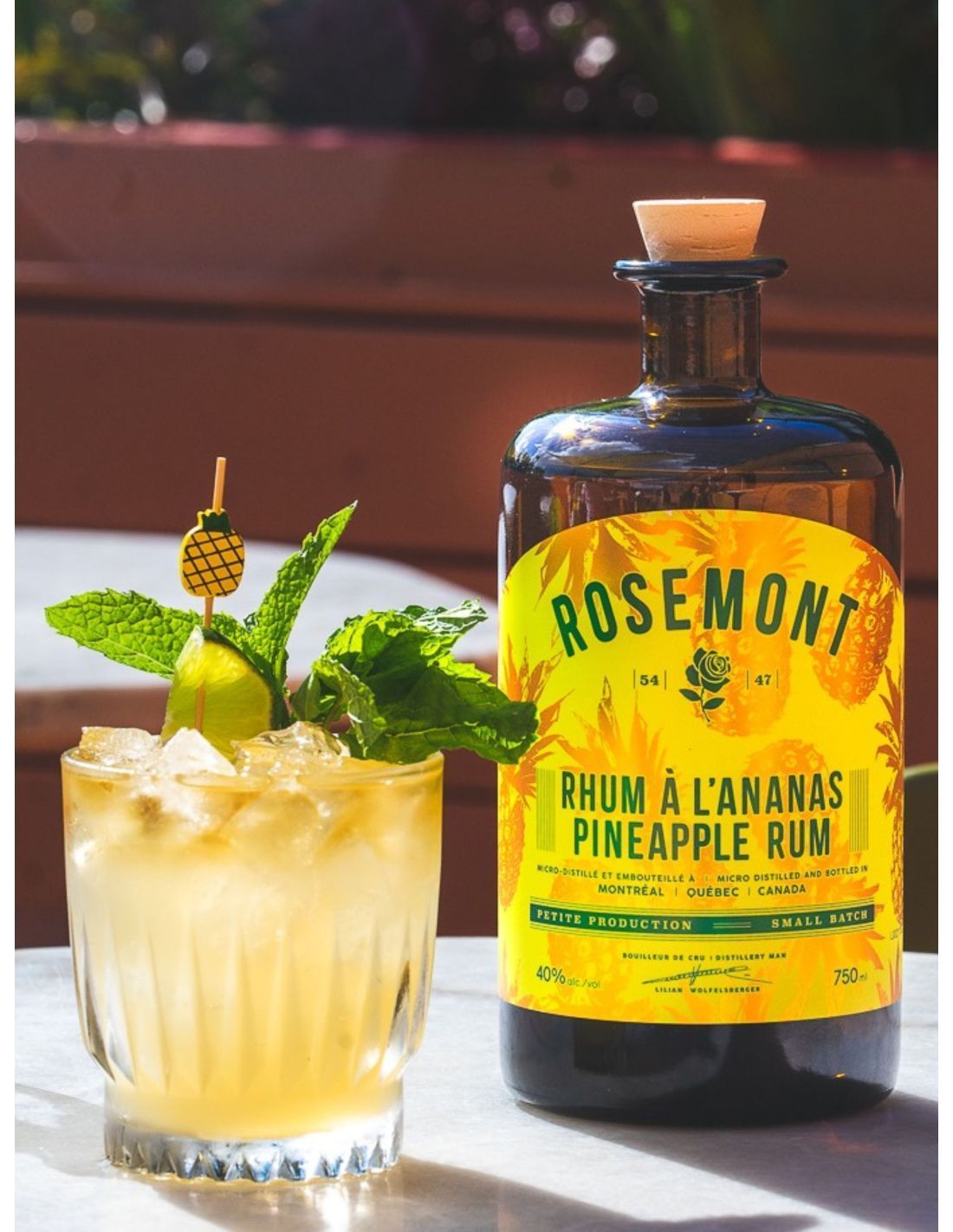 ROSEMONT RHUM ANANAS ROSEMONT RHUM ANANAS