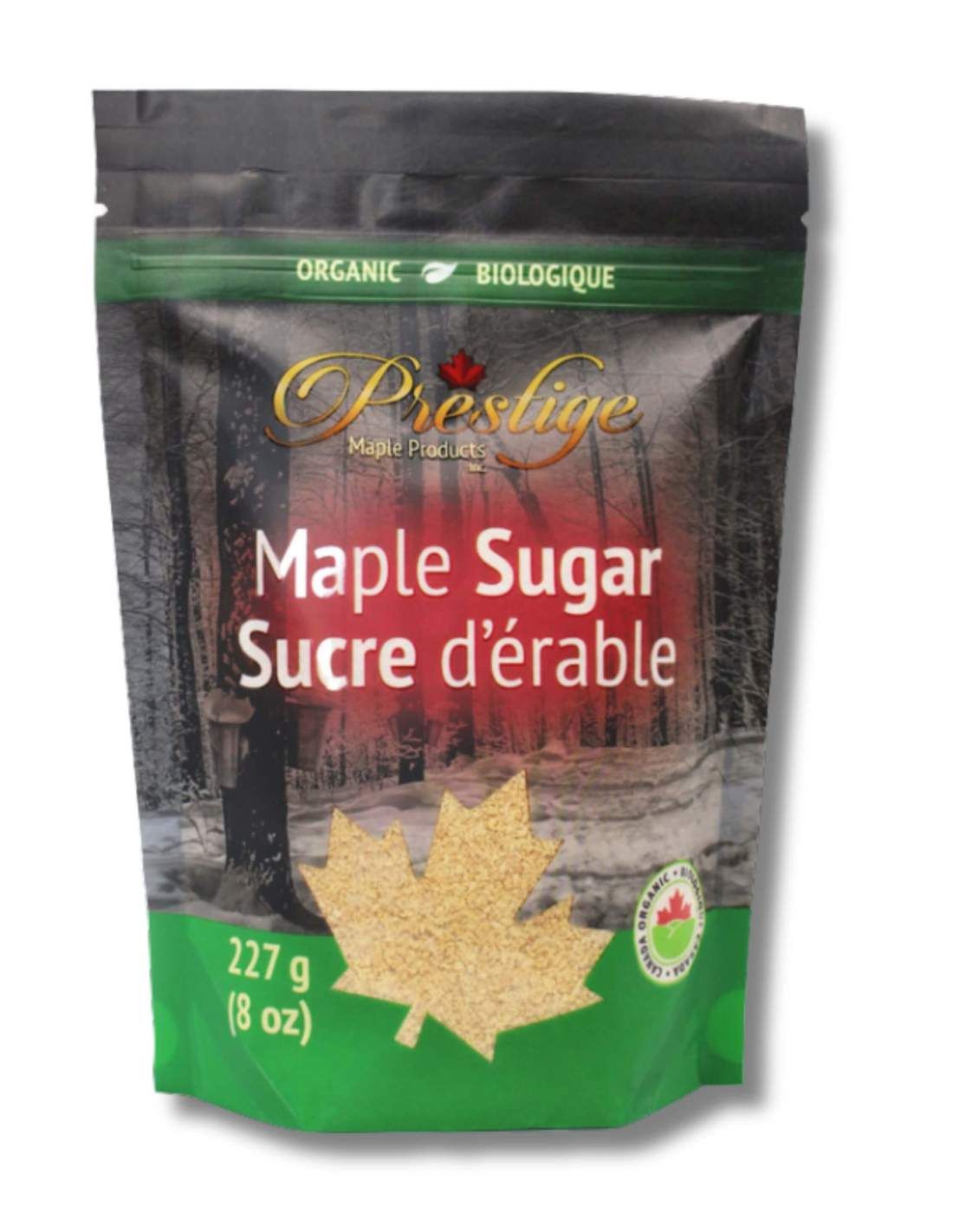 SUCRE D'ÉRABLE BIOLOGIQUE