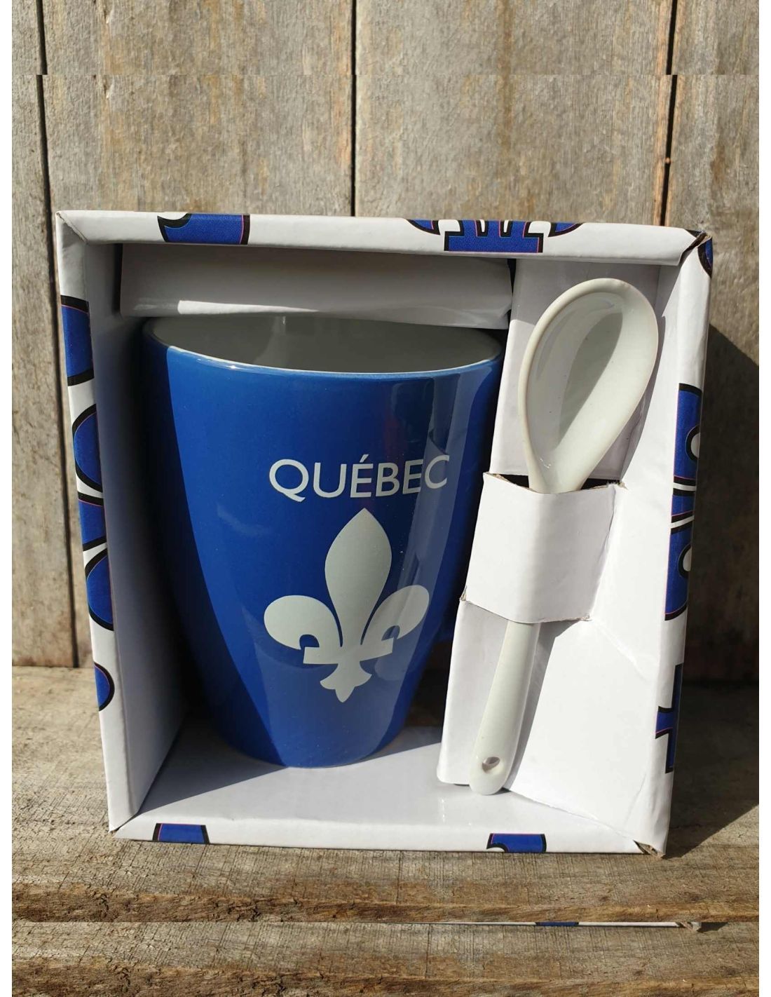 MUG THÉ QUÉBEC avec petite cuillère