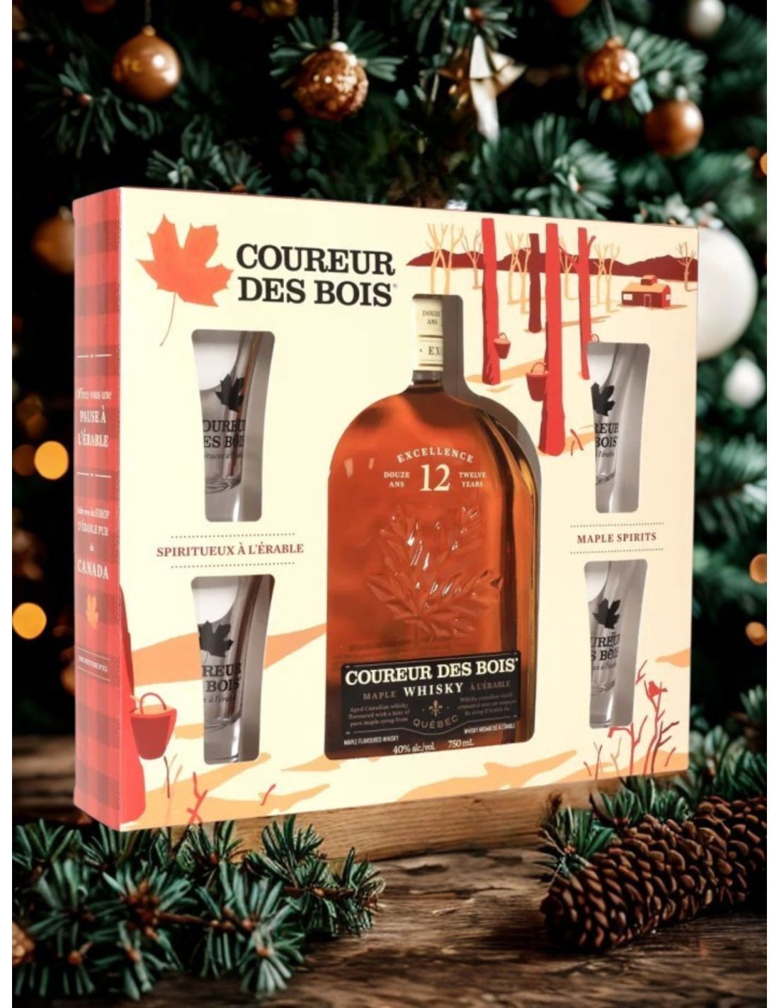Coffret Whisky Excellence - Coureur des Bois Coffret Whisky Excellence - Coureur des Bois