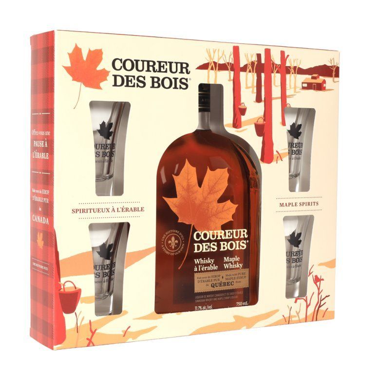 Coffret Whisky Érable - Coureur des Bois