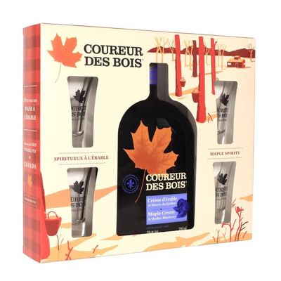 Coffrets Crème Érable/Bleuets Coureur des Bois Coffrets Crème Érable/Bleuets Coureur des Bois