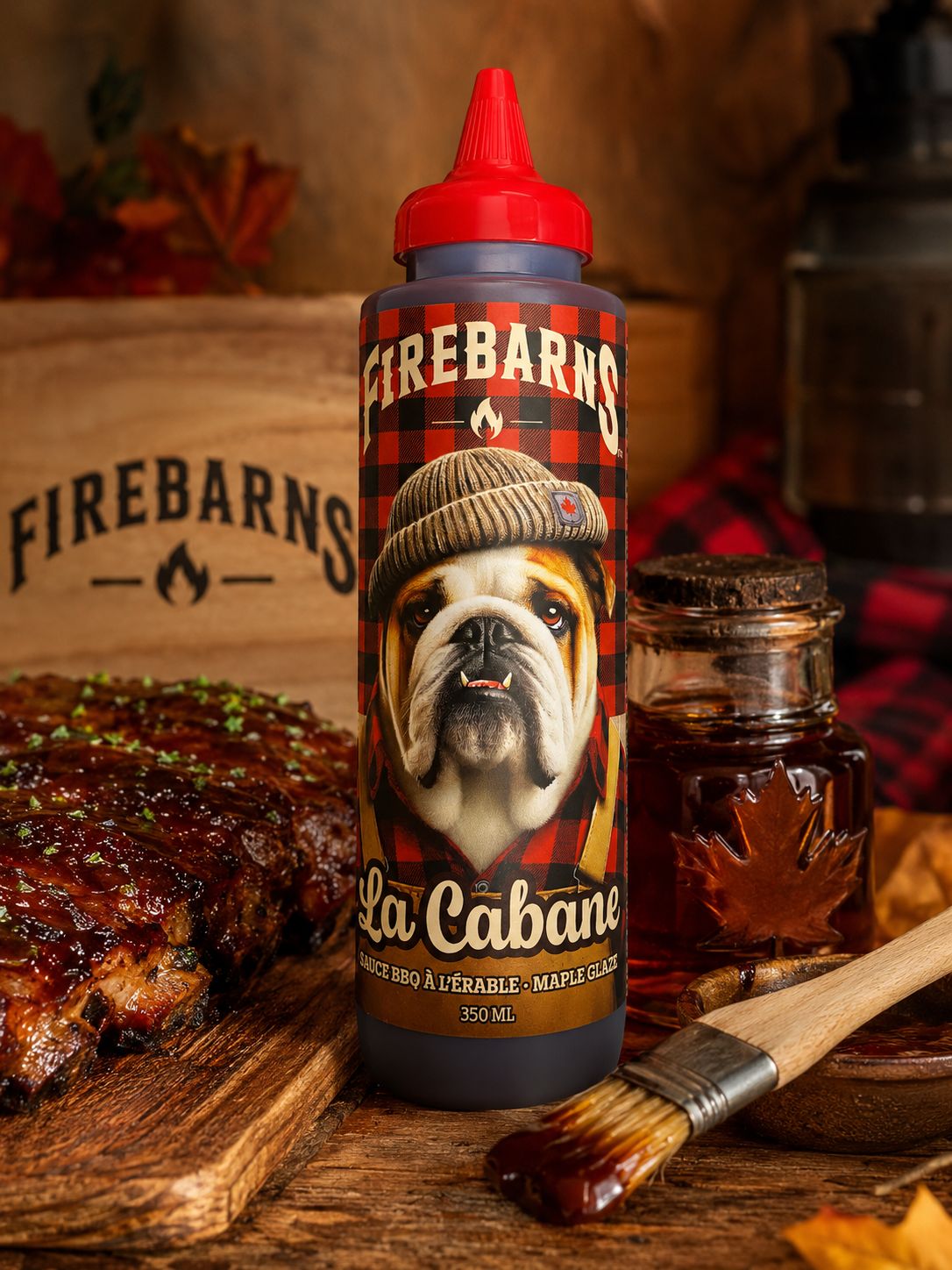 SAUCE BBQ à l'Érable - La Cabane - SAUCE BBQ à l'Érable - La Cabane -