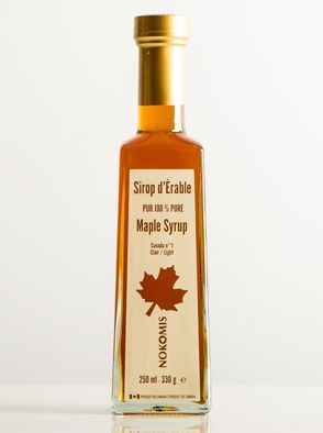 SIROP D'ÉRABLE DORÉ NOKOMIS 250ml SIROP D'ÉRABLE DORÉ NOKOMIS 250ml