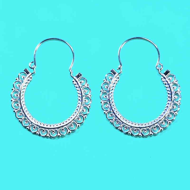 Aros Plata Calados