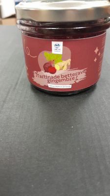Tartinade betterave gingembre