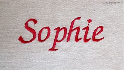 Broderie personnalisée
