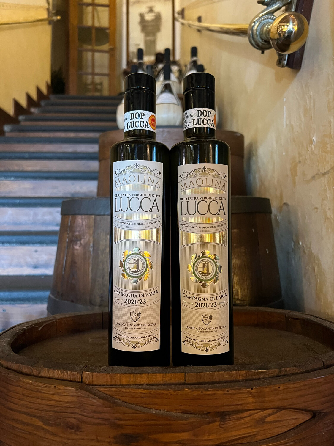 Organic DOP Extra Virgin Olive Oil &quot;Maolina&quot; 500ml.