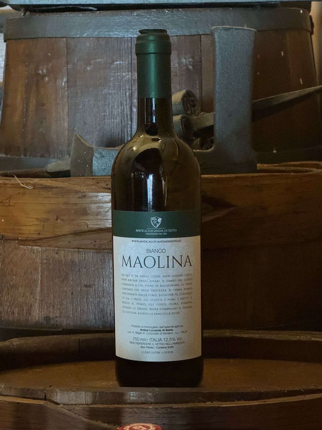 6 Bott. Maolina White Wine