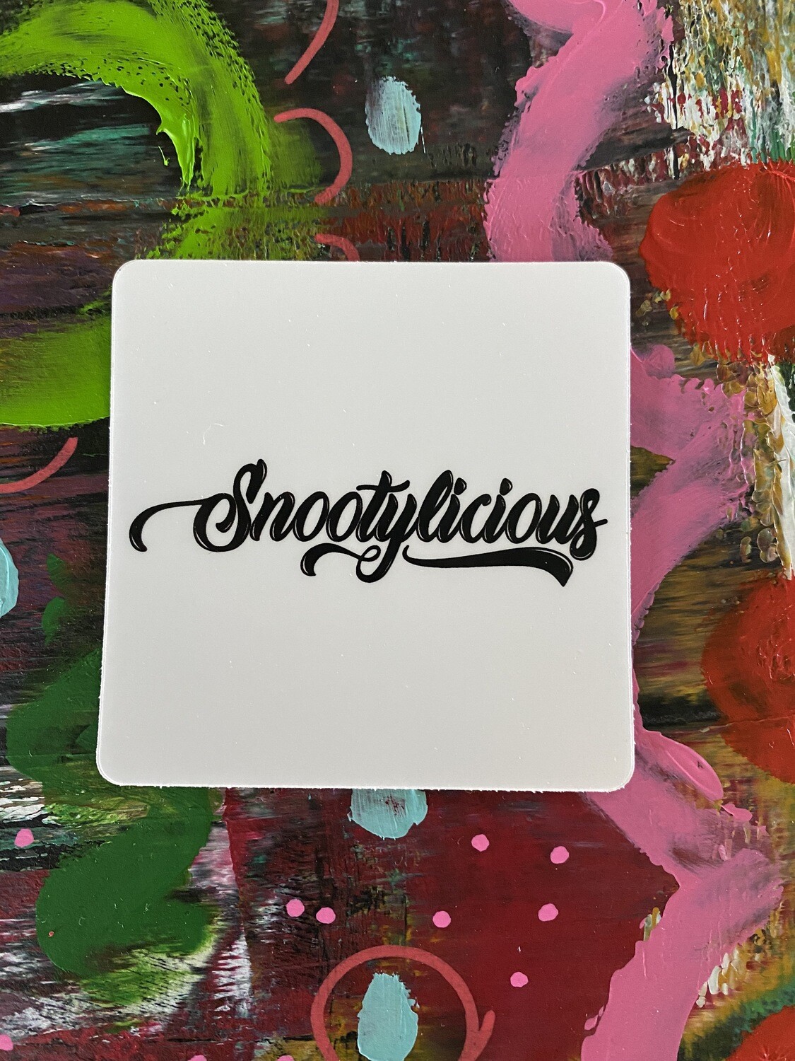 Snootylicious Sticker