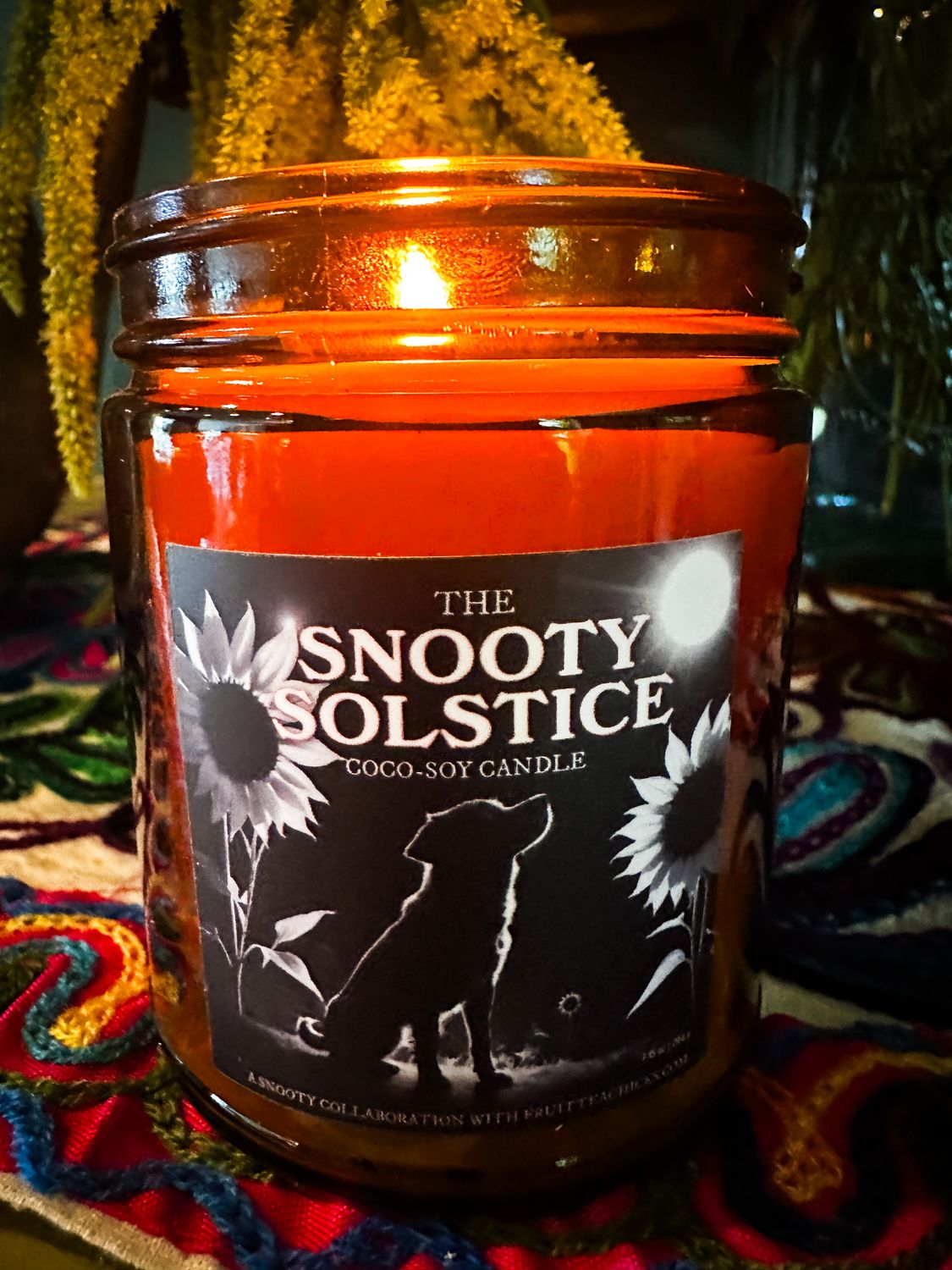 Snooty Solstice Candle