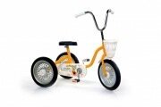 Oranžs bērnu velosipēds-trīsritenis ”SPĀRĪTE”