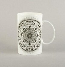 Porcelāna krūze Mandala 2 Porcelāna krūze Mandala 2