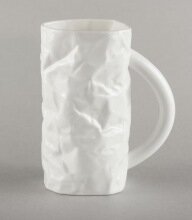 Porcelāna burzīts alus kuss