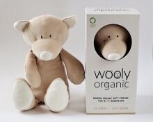 Wooly Organic Lielā mīkstā rotaļlieta Lācis