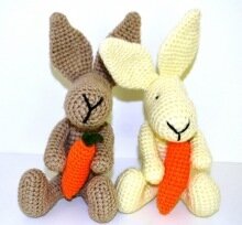 Мягкая игрушка «Банни с морковью» Мягкая игрушка «Банни с морковью»