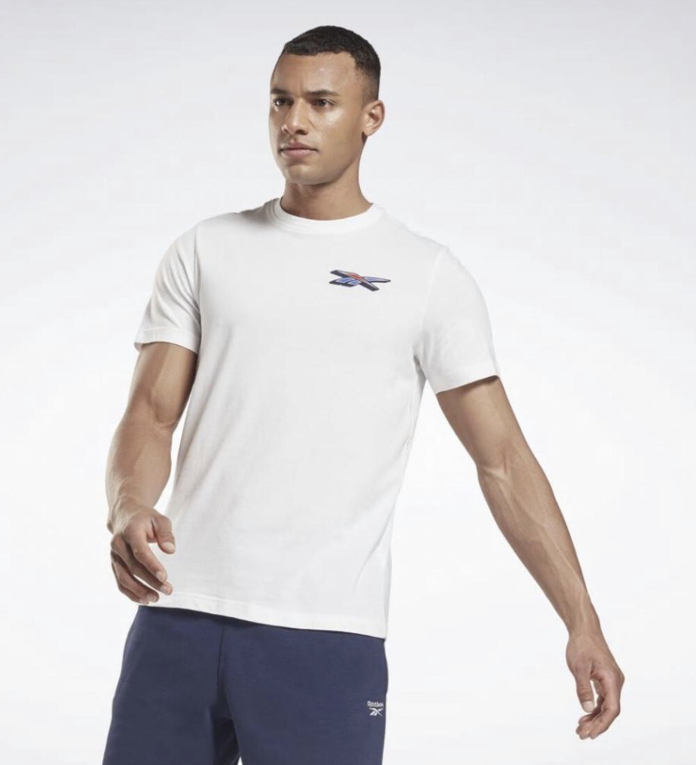REEBOK Linear Elements Sports Training Graphic T-Shirt