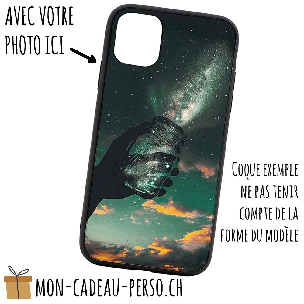 Coque de Smartphone personnalisée - Sublimation - NOIR - Huawei Mate 20 Lite