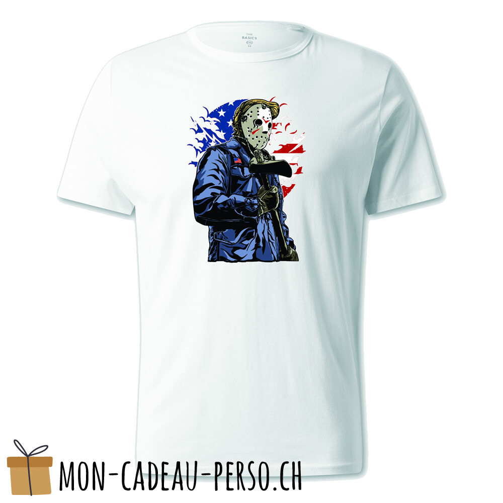 T-shirt pré-imprimé -  blanc - UNISEXE - American Killer