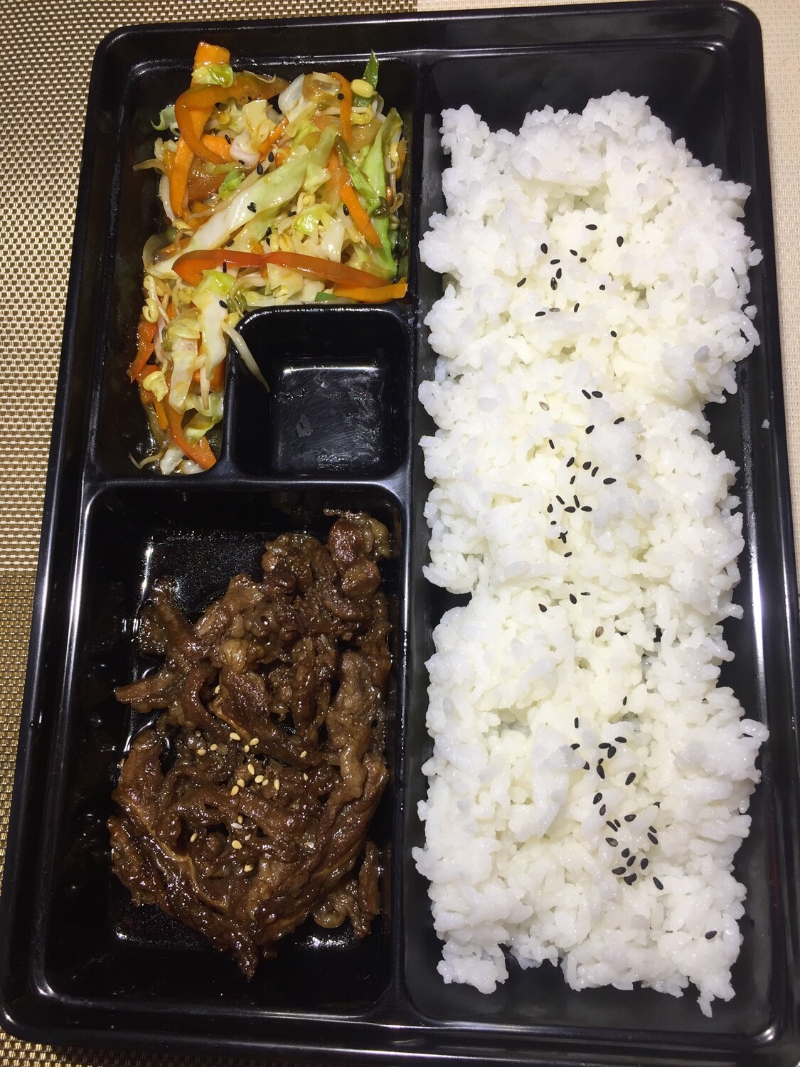 BENTO Set A - Yakiniko Beef