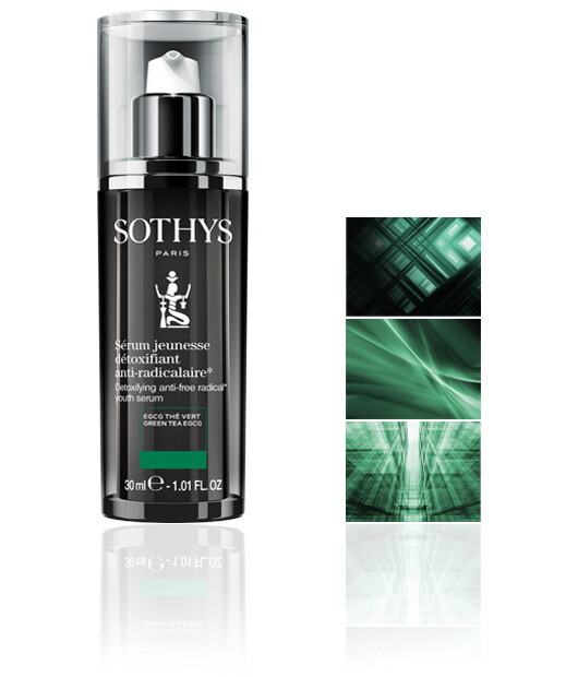 Sérum je­unesse détox­i­fi­ant anti-rad­i­calaire