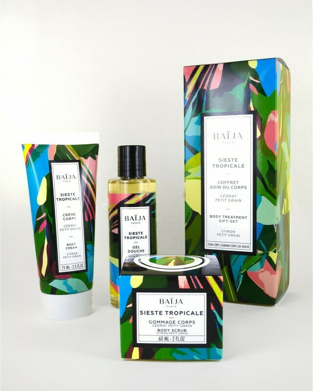 Baija Sieste tropicale Coffret Rituel soin corps