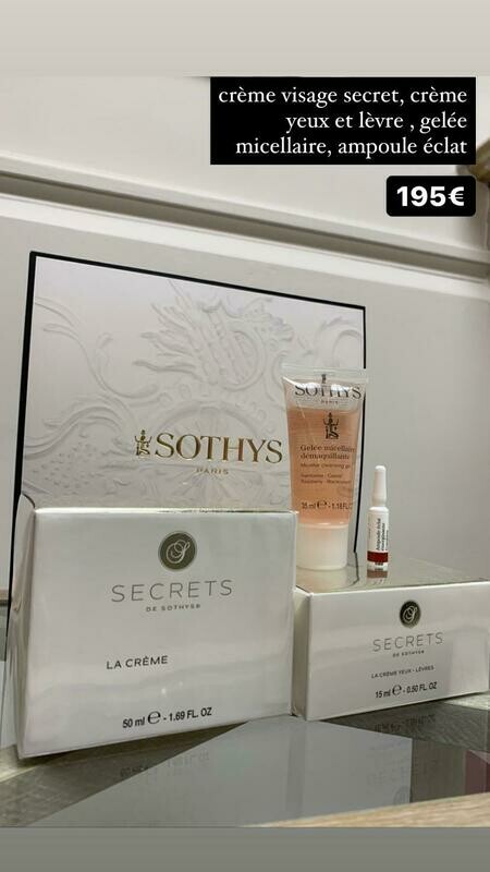 Coffret Secret de Sothys Coffret Secret de Sothys