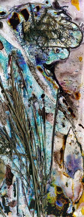 Aqua Understory / Artwork / Textile Aqua Understory / Artwork / Textile