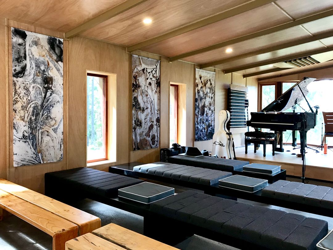 Weathered Continuum I, II & III — Custom Textile Panels for Lagavulin  / Commission