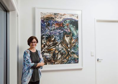 Large works on paper