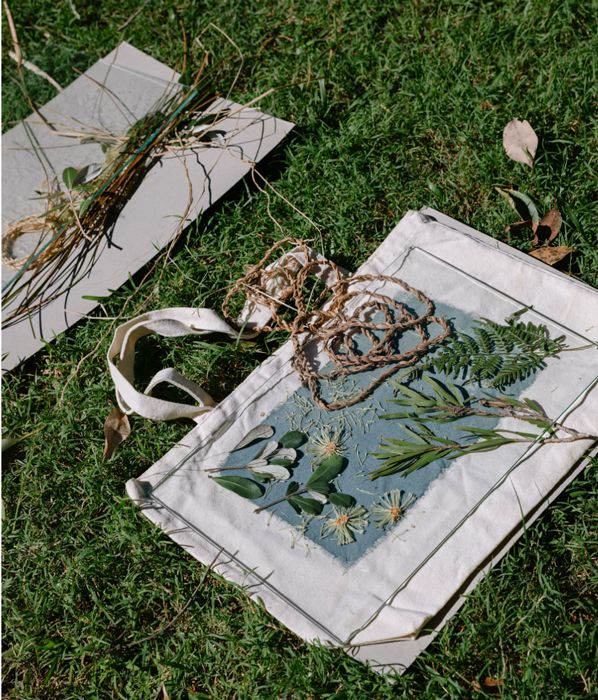 Held in Blue: Cyanotype Tote Bag Workshop with Renata Buziak & Elisa Jane Carmichael