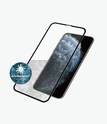 Заштитно стакло за Apple iPhone X/Xs/11 Pro PanzerGlass™ AntiBacterial  Case Friendly - Црна рамка